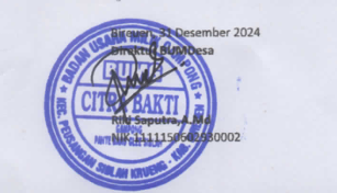 Stempel Resmi BUMDes Citra Bakti